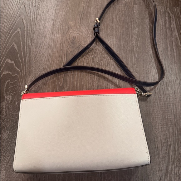 Kate Spade New York Carson Colorblock Convertible Crossbody Bag Red White Blue - Picture 3 of 7